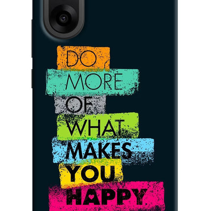 Do More Of What Makes You Happy OnePlus Nord CE5 Hard Case Back Cover by Casekaro