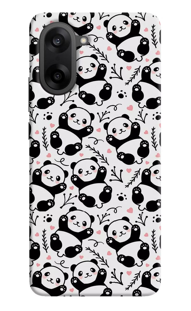 Cute Panda OnePlus Nord CE5 Hard Case Back Cover by Casekaro