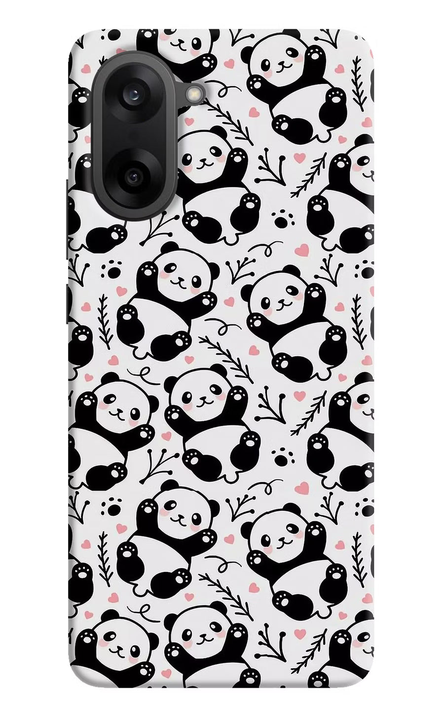 Cute Panda OnePlus Nord CE5 Back Cover, Hard case