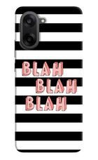 Blah Blah Blah OnePlus Nord CE5 Hard Case Back Cover by Casekaro