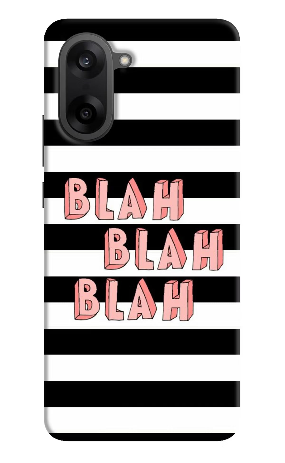 Blah Blah Blah OnePlus Nord CE5 Hard Case Back Cover by Casekaro