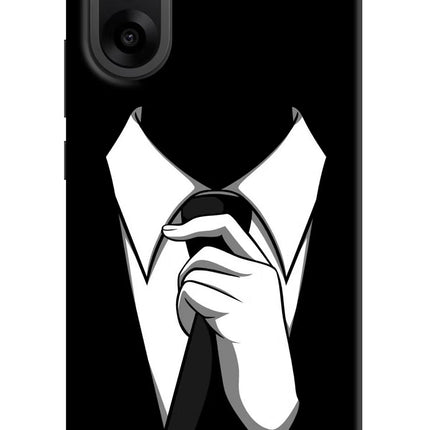 Black Tie OnePlus Nord CE5 Hard Case Back Cover by Casekaro
