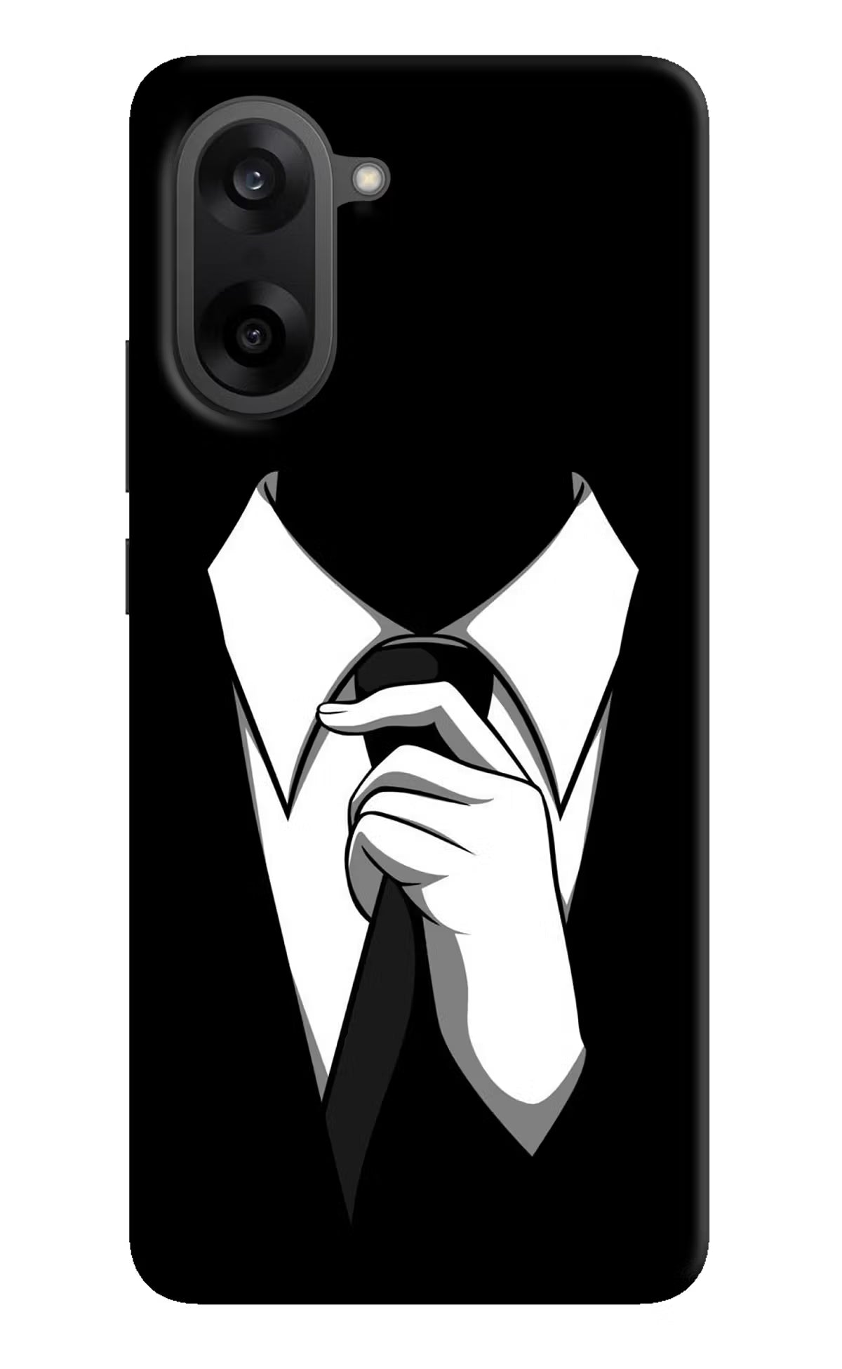 Black Tie OnePlus Nord CE5 Hard Case Back Cover by Casekaro