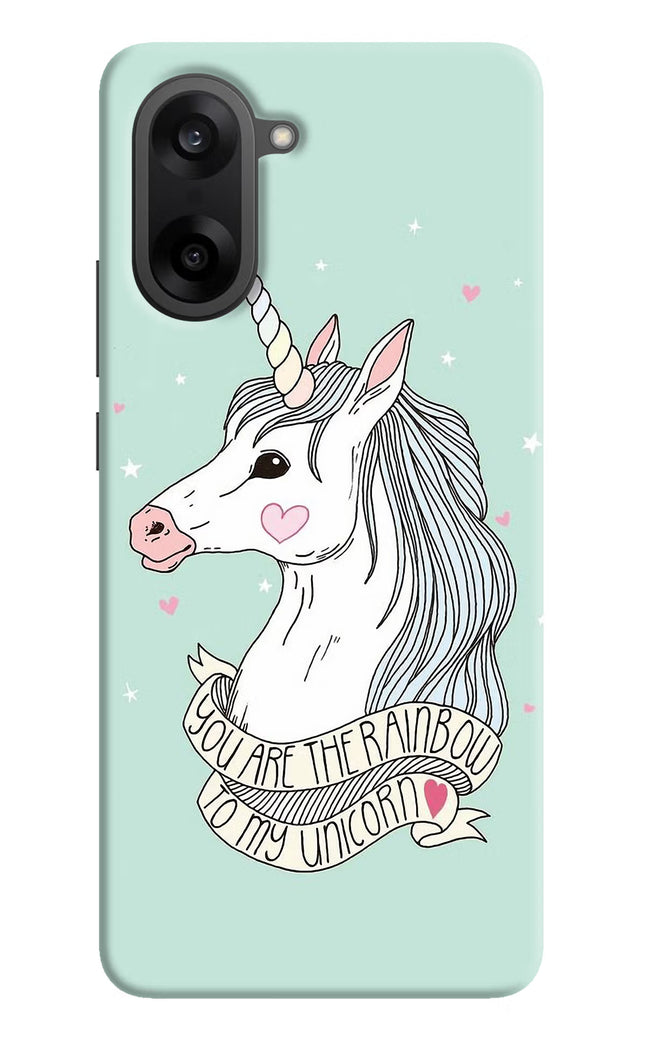 Unicorn Wallpaper OnePlus Nord CE5 Hard Case Back Cover by Casekaro