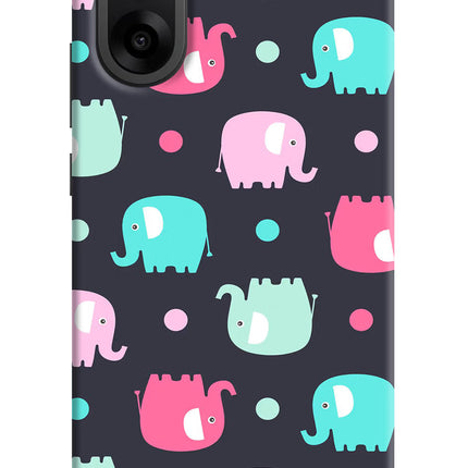 Elephants OnePlus Nord CE5 Hard Case Back Cover by Casekaro