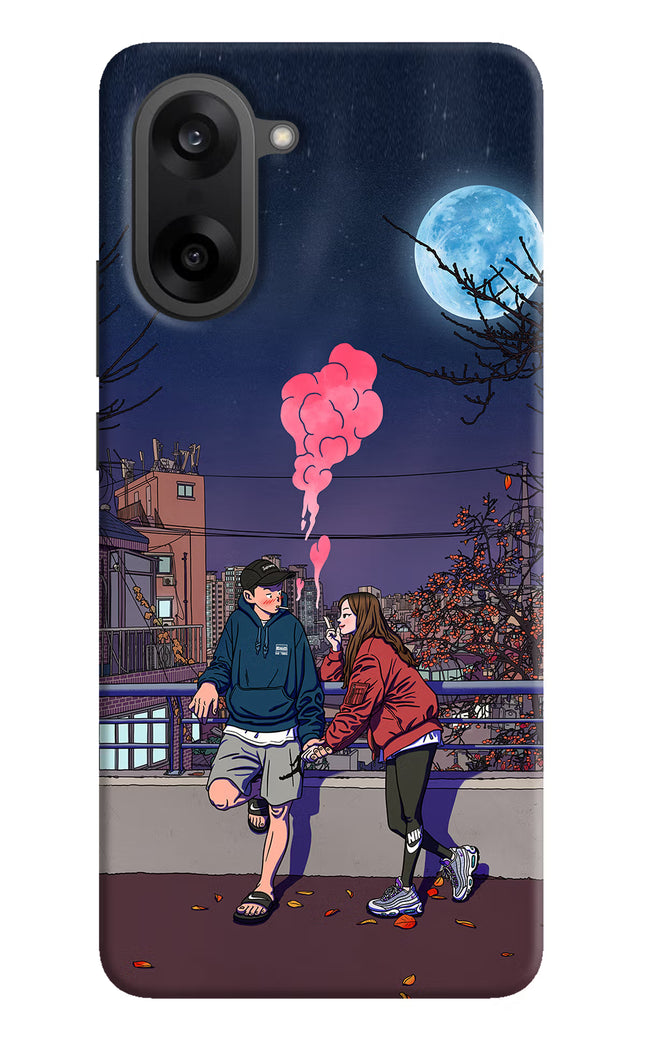 Chilling Couple OnePlus Nord CE5 Hard Case Back Cover by Casekaro