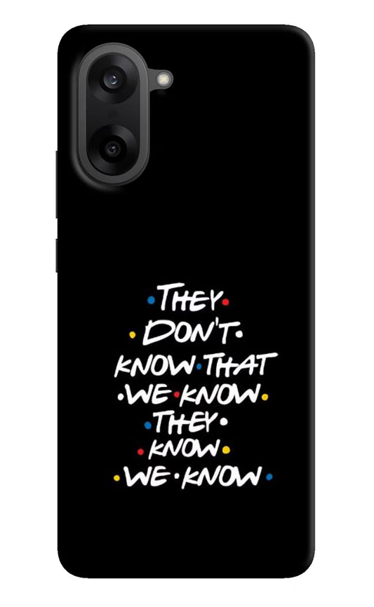 FRIENDS Dialogue OnePlus Nord CE5 Hard Case Back Cover by Casekaro