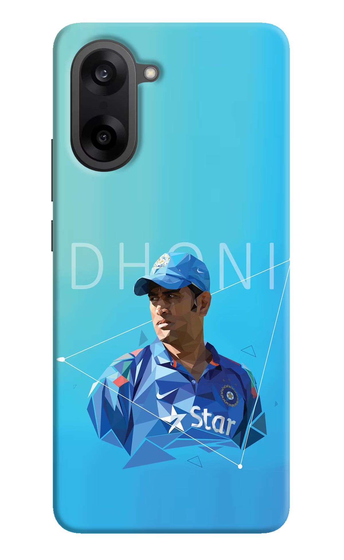 Dhoni Artwork OnePlus Nord CE5 Hard Case Back Cover by Casekaro
