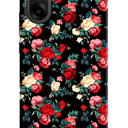 Rose Pattern OnePlus Nord CE5 Hard Case Back Cover by Casekaro