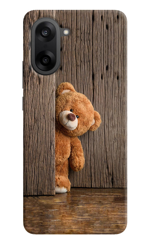 Teddy Wooden OnePlus Nord CE5 Hard Case Back Cover by Casekaro
