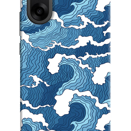 Blue Waves OnePlus Nord CE5 Hard Case Back Cover by Casekaro