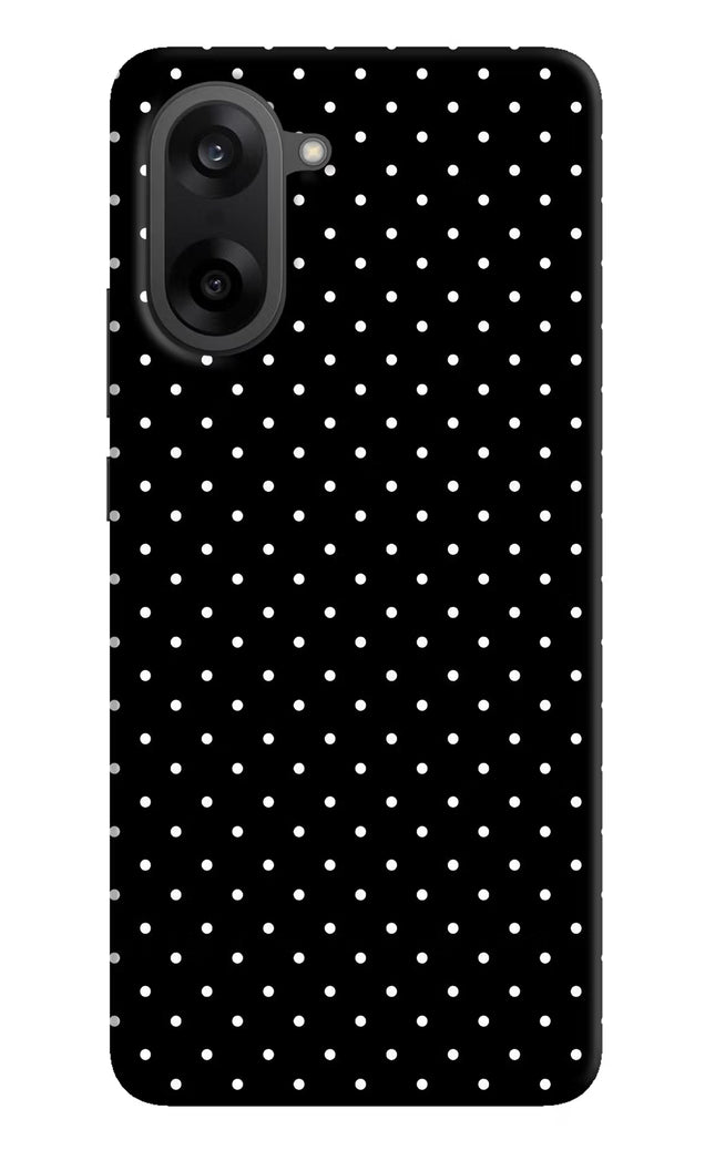 White Dots OnePlus Nord CE5 Hard Case Back Cover by Casekaro
