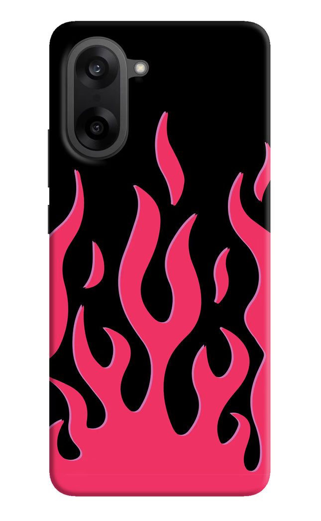 Fire Flames OnePlus Nord CE5 Hard Case Back Cover by Casekaro