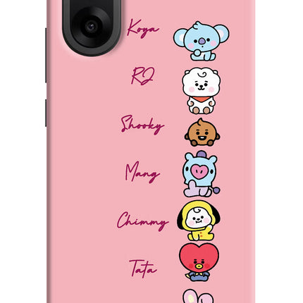 BTS names OnePlus Nord CE5 Hard Case Back Cover by Casekaro