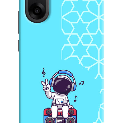 Cute Astronaut Chilling OnePlus Nord CE5 Hard Case Back Cover by Casekaro
