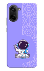 Cute Astronaut Chilling OnePlus Nord CE5 Hard Case Back Cover by Casekaro