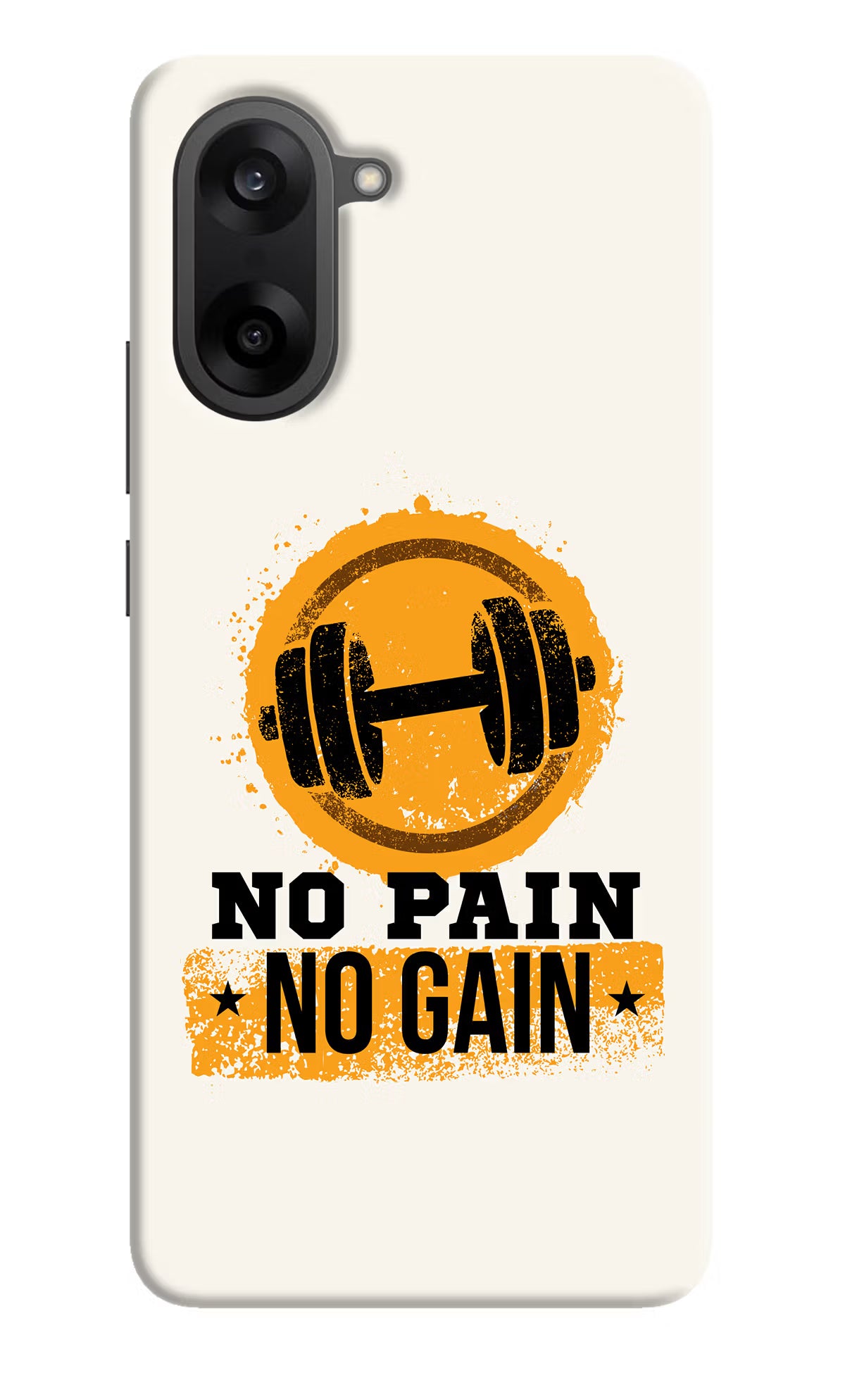 No Pain No Gain OnePlus Nord CE5 Hard Case Back Cover by Casekaro