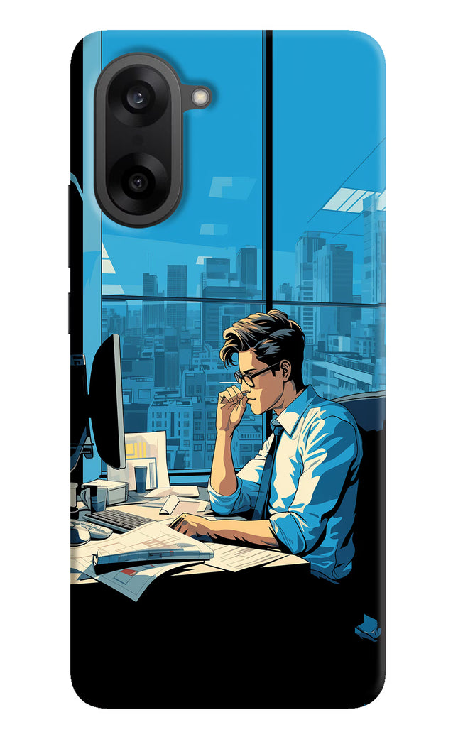 Focused Hustler (AI Generated) OnePlus Nord CE5 Hard Case Back Cover by Casekaro