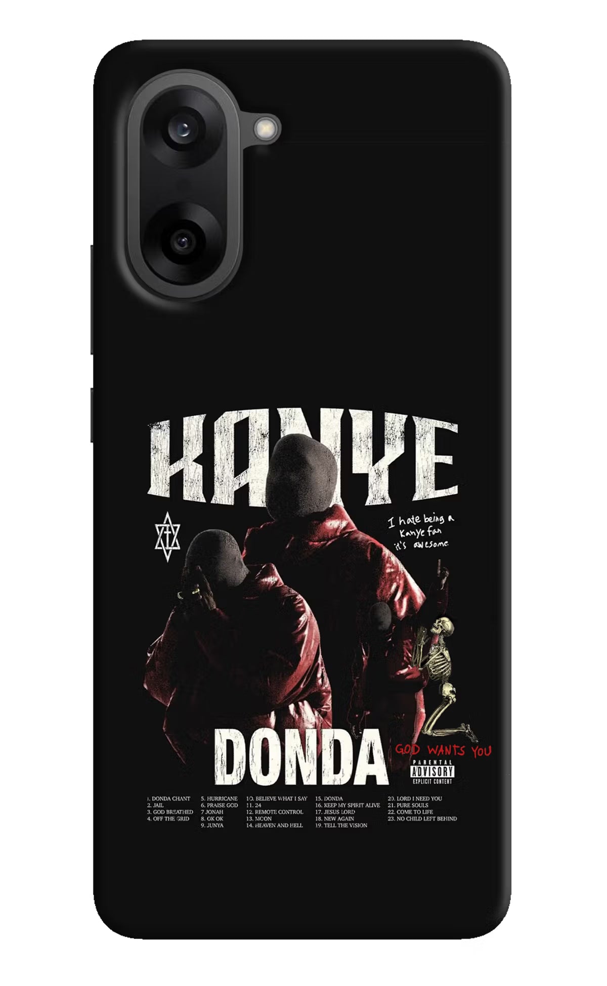 Donda Kanye West OnePlus Nord CE5 Hard Case Back Cover by Casekaro