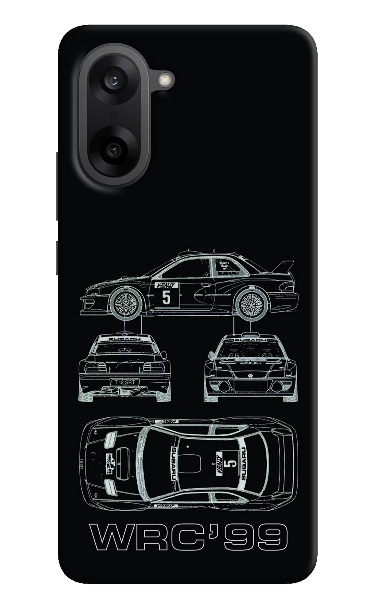 WRC'99 OnePlus Nord CE5 Hard Case Back Cover by Casekaro