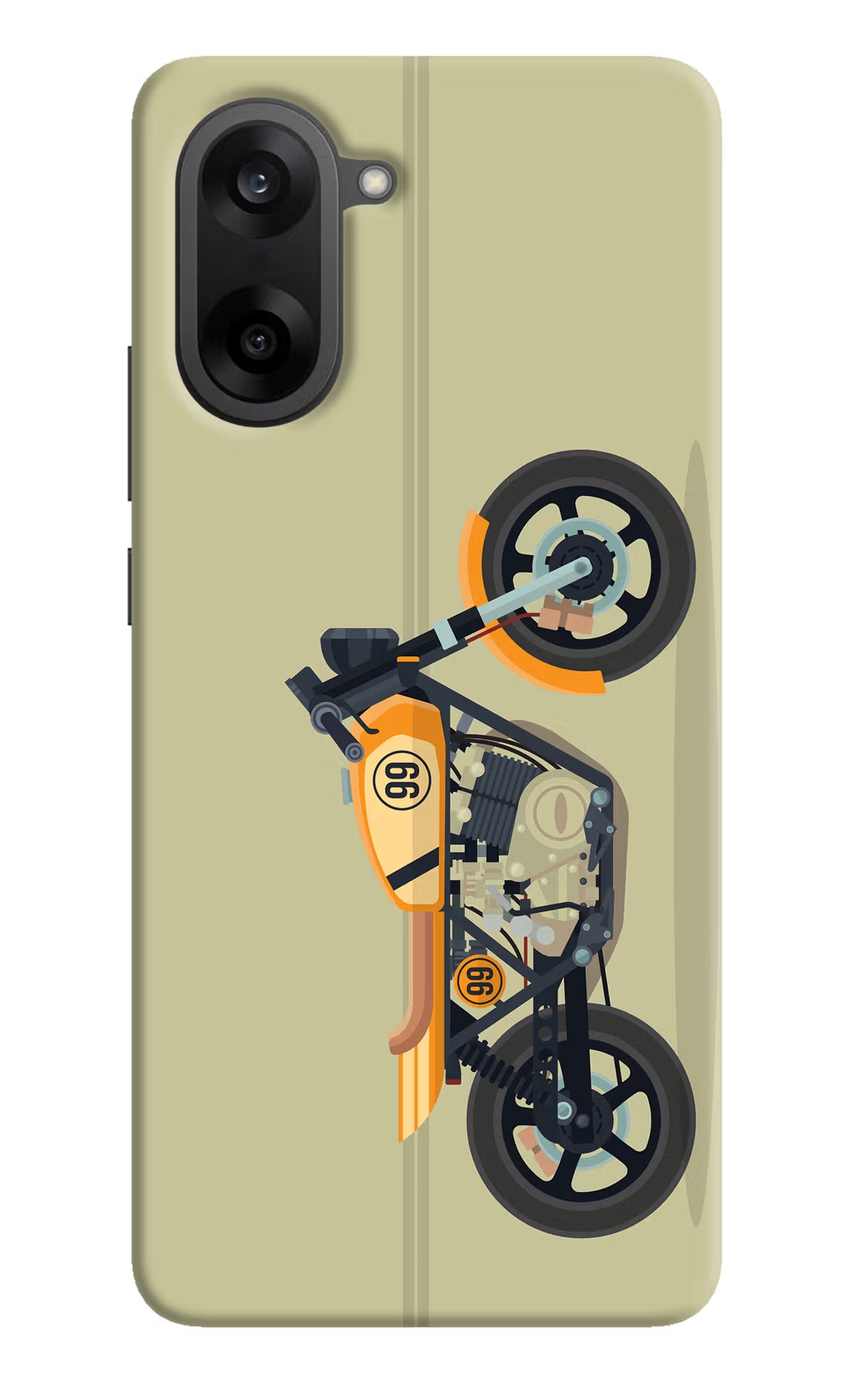 Vertical Speedster OnePlus Nord CE5 Hard Case Back Cover by Casekaro