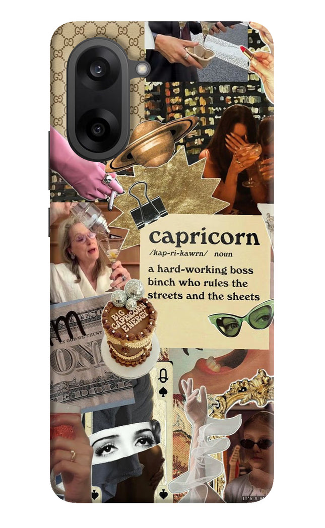 Capricorn Zodiac OnePlus Nord CE5 Hard Case Back Cover by Casekaro