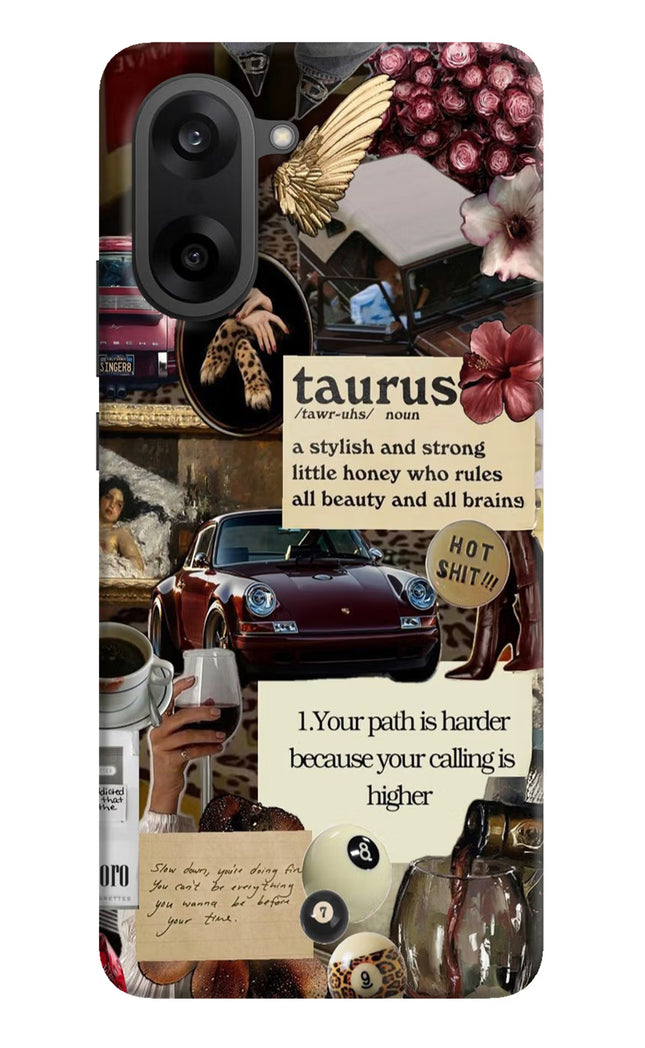 Taurus Zodiac OnePlus Nord CE5 Hard Case Back Cover by Casekaro
