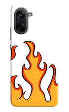 Fired Up – White OnePlus Nord CE5 Hard Case Back Cover by Casekaro