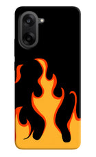 Fired Up – Black OnePlus Nord CE5 Hard Case Back Cover by Casekaro