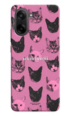Pink Cats OnePlus Nord CE5 Hard Case Back Cover by Casekaro