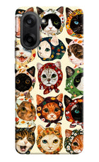 Cool Cat OnePlus Nord CE5 Hard Case Back Cover by Casekaro