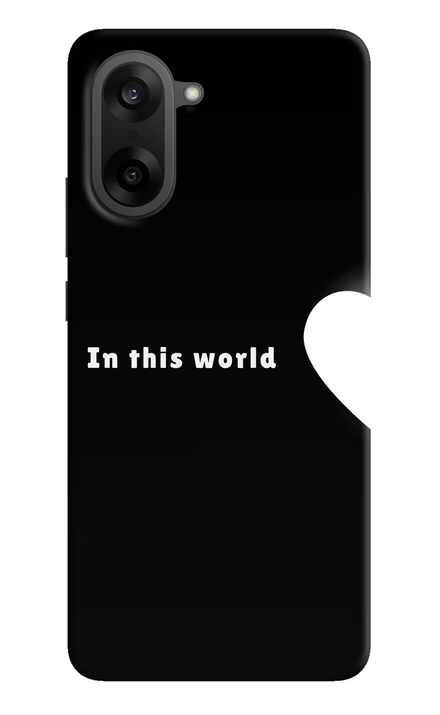 This World OnePlus Nord CE5 Back Cover, Hard case