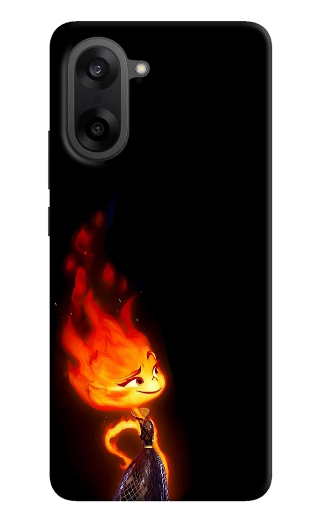 Ember Flame OnePlus Nord CE5 Hard Case Back Cover by Casekaro