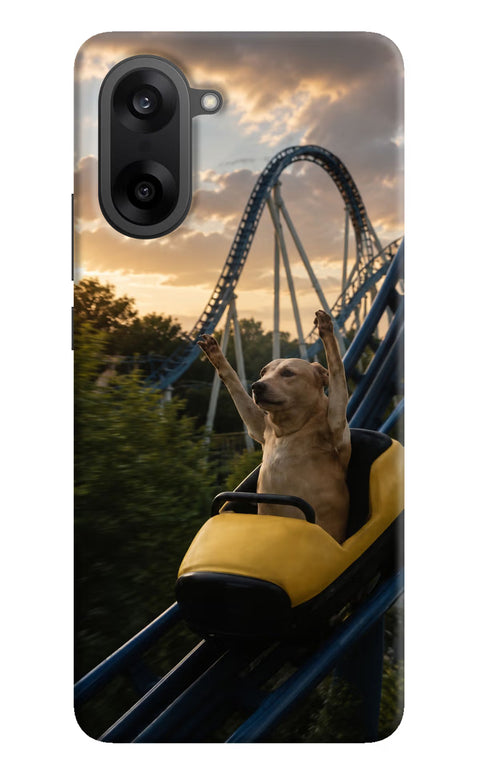 Rollercoaster Dog OnePlus Nord CE5 Back Cover