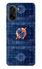 Koi Blue OnePlus Nord CE5 Hard Case Back Cover by Casekaro