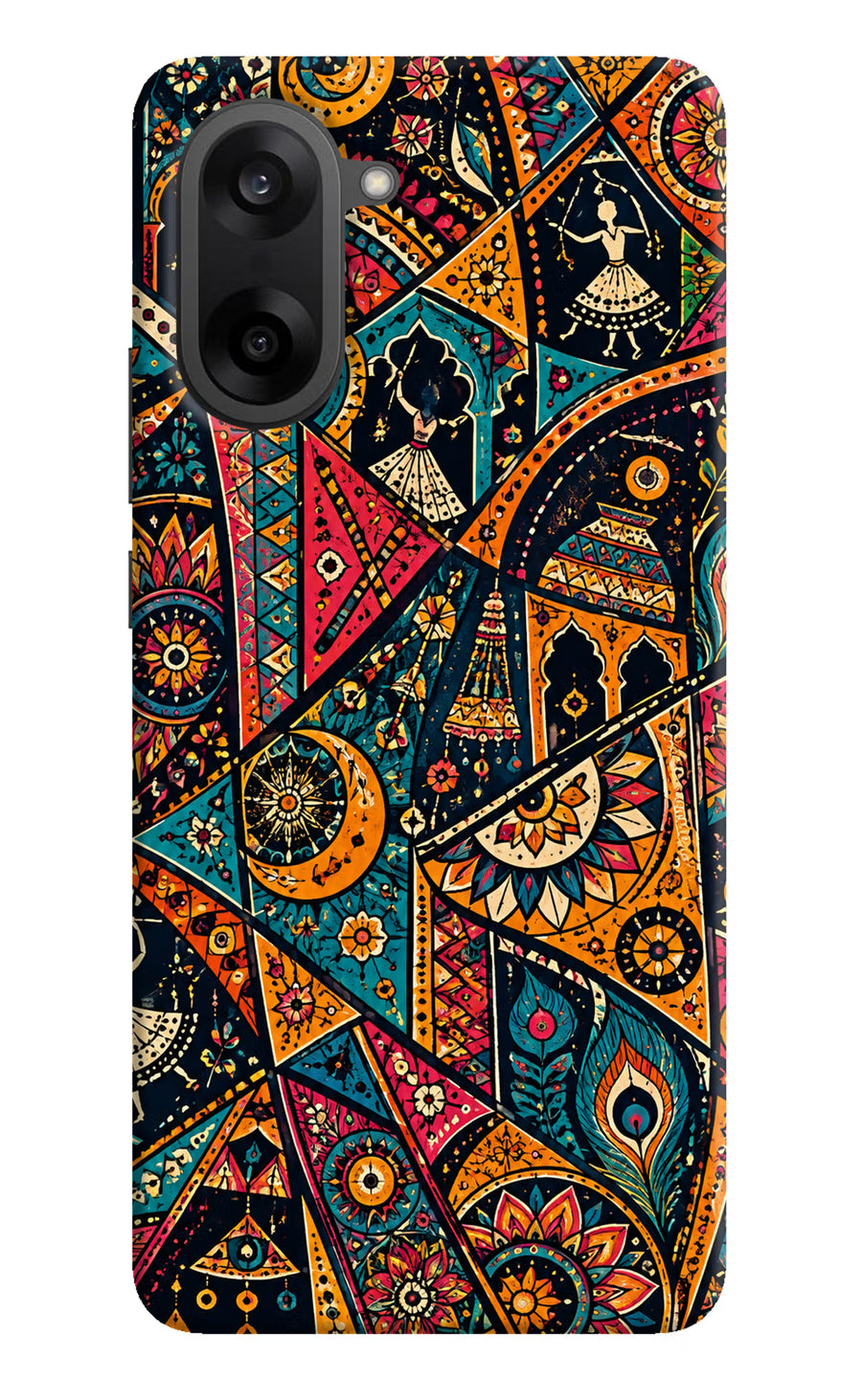 Folk Print OnePlus Nord CE5 Back Cover, Hard case