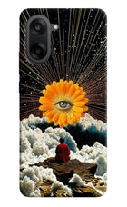 Cosmic Flower OnePlus Nord CE5 Hard Case Back Cover by Casekaro