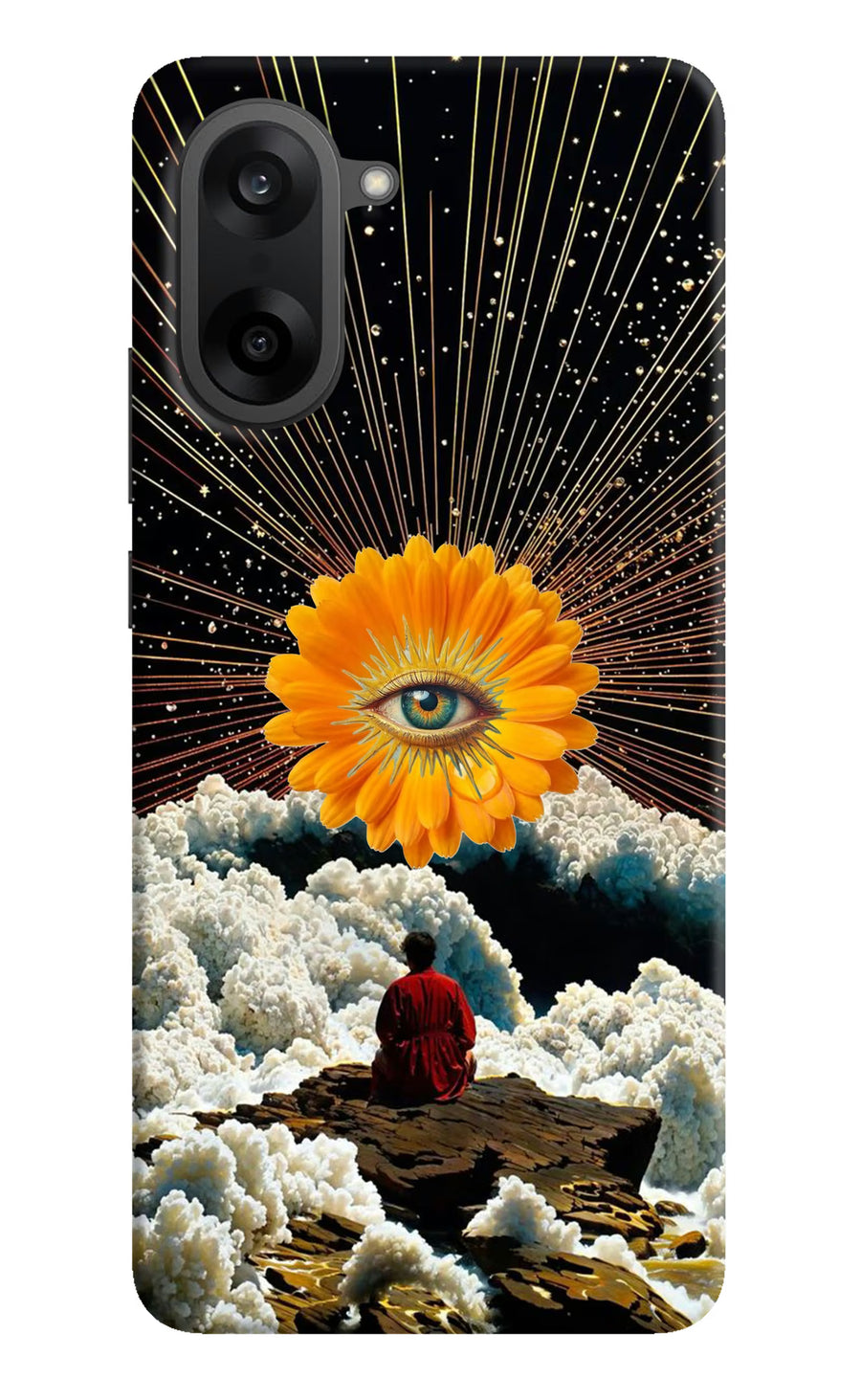 Cosmic Flower OnePlus Nord CE5 Back Cover, Hard case