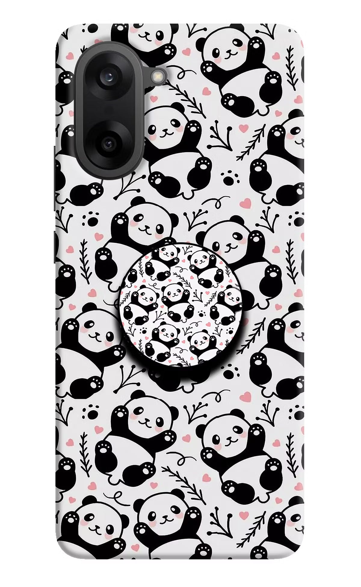 Cute Panda OnePlus Nord CE5 Pop Case by Casekaro