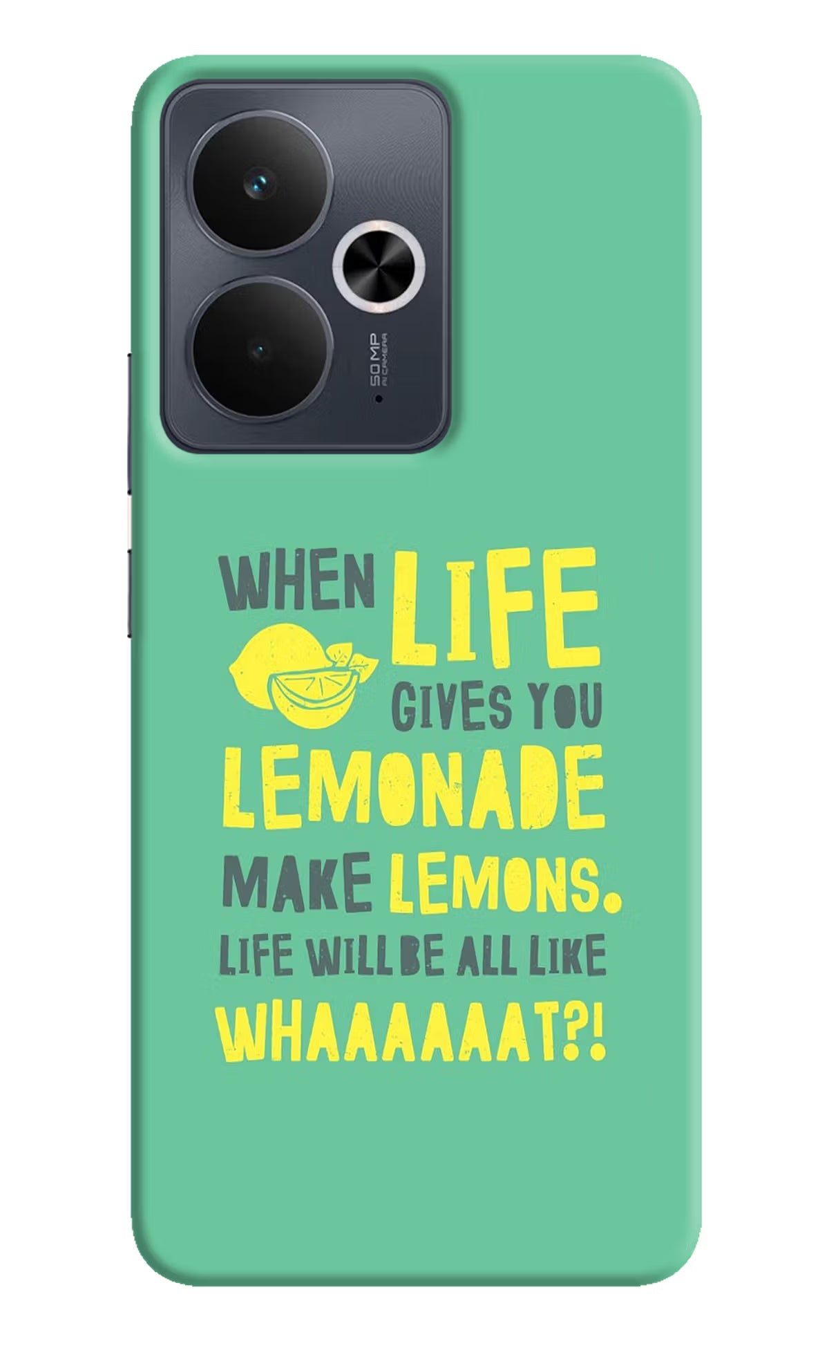 Quote Realme 14T 5G Hard Case Back Cover by Casekaro