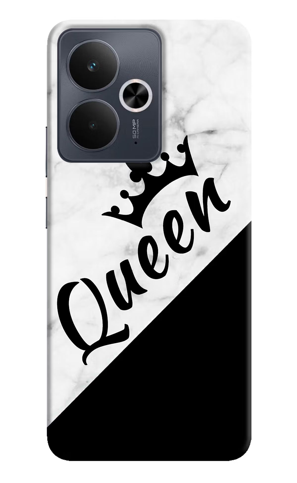 Queen Realme 14T 5G Hard Case Back Cover by Casekaro