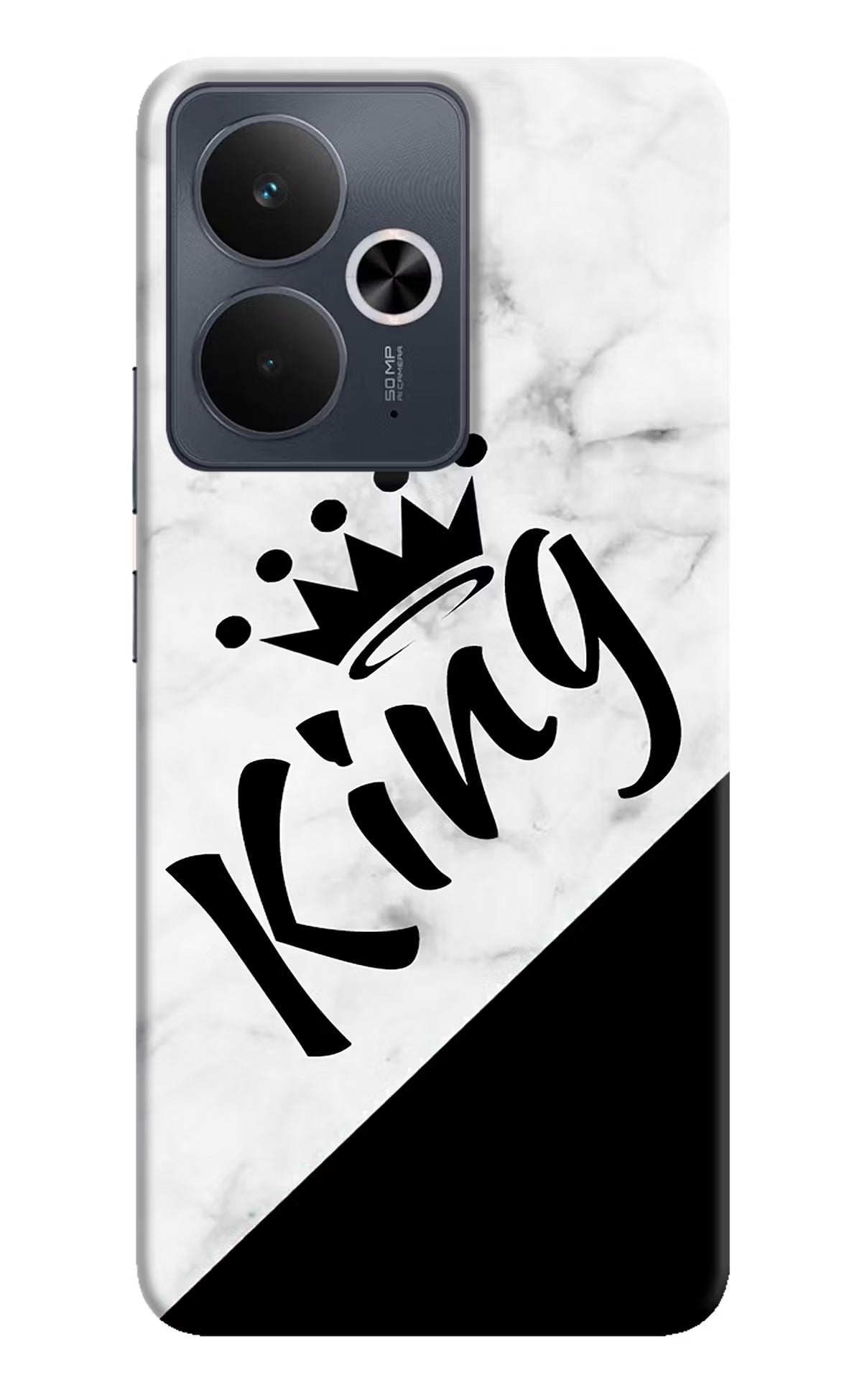 King Realme 14T 5G Hard Case Back Cover by Casekaro