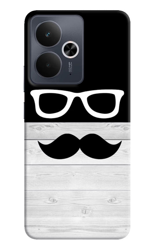 Mustache Realme 14T 5G Hard Case Back Cover by Casekaro