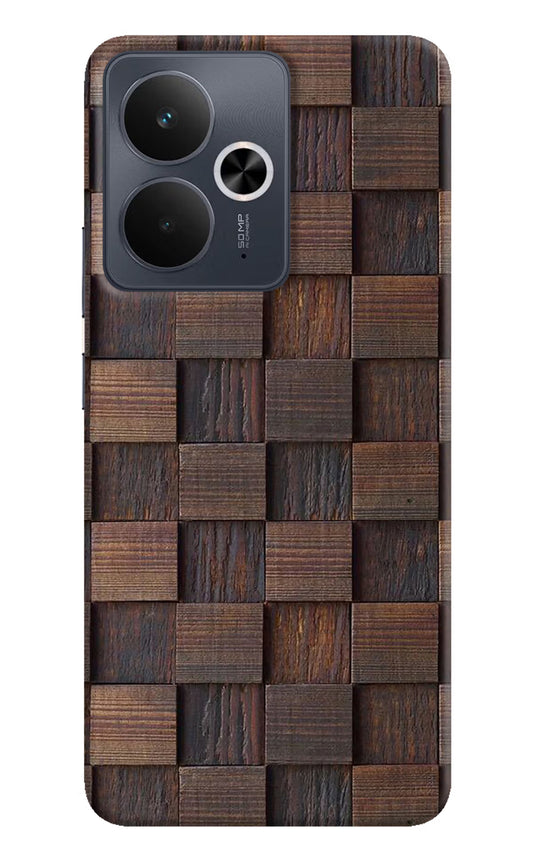 Wooden Cube Design Realme 14T 5G Hard Case Back Cover by Casekaro