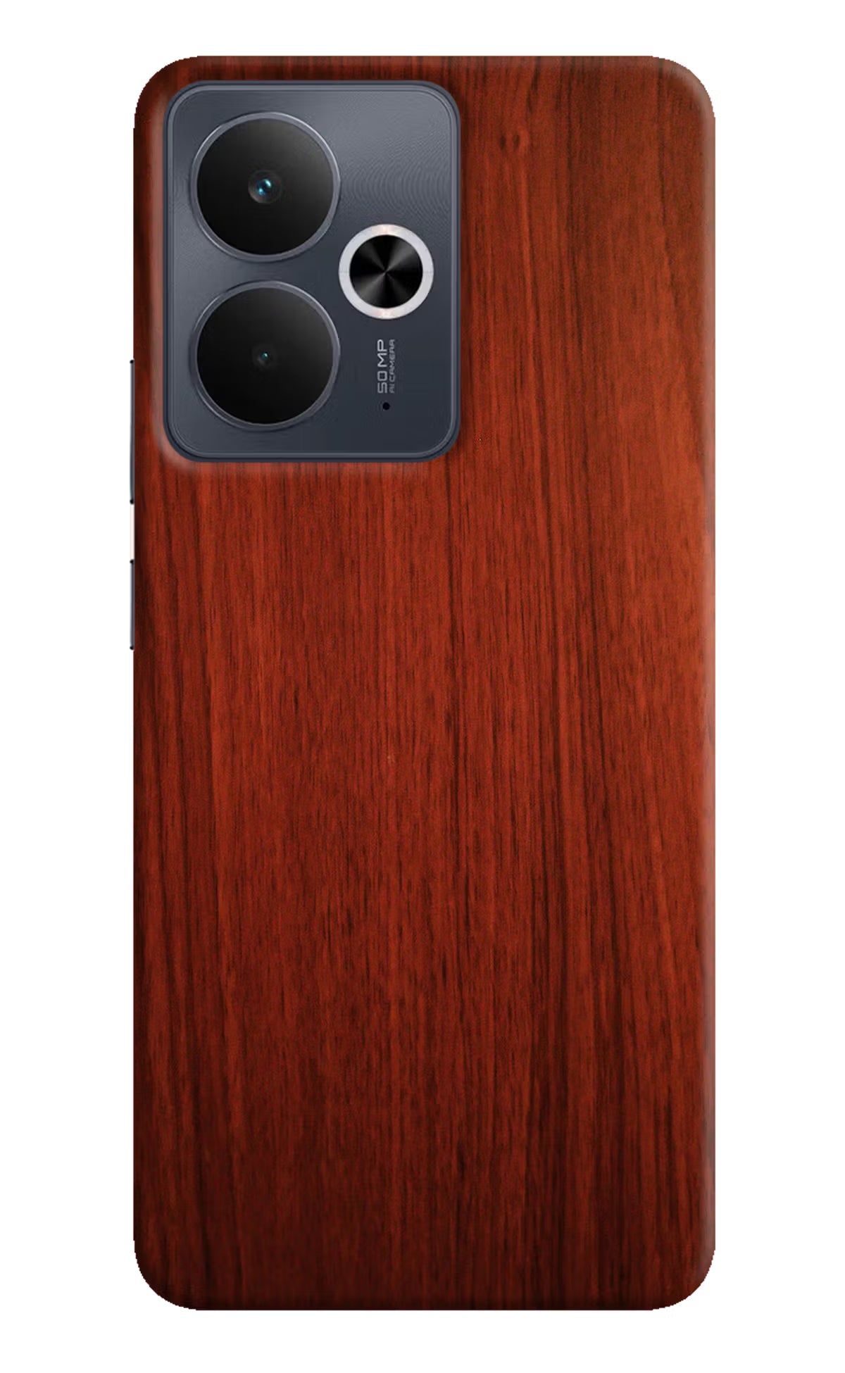 Wooden Plain Pattern Realme 14T 5G Hard Case Back Cover by Casekaro