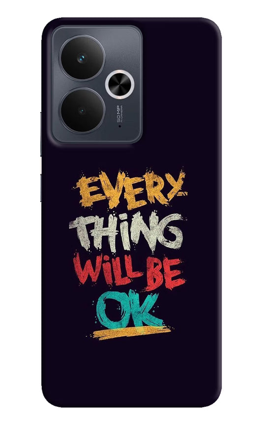 Everything Will Be Ok Realme 14T 5G Hard Case Back Cover by Casekaro