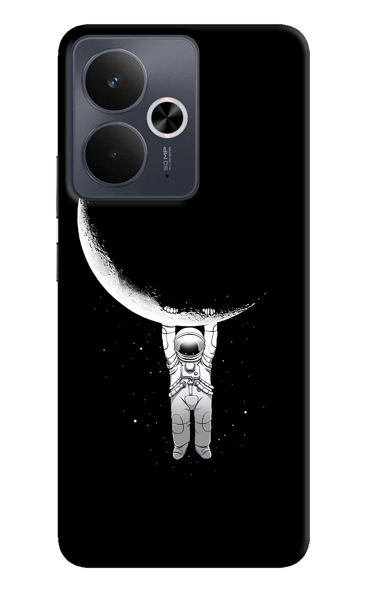 Moon Space Realme 14T 5G Hard Case Back Cover by Casekaro