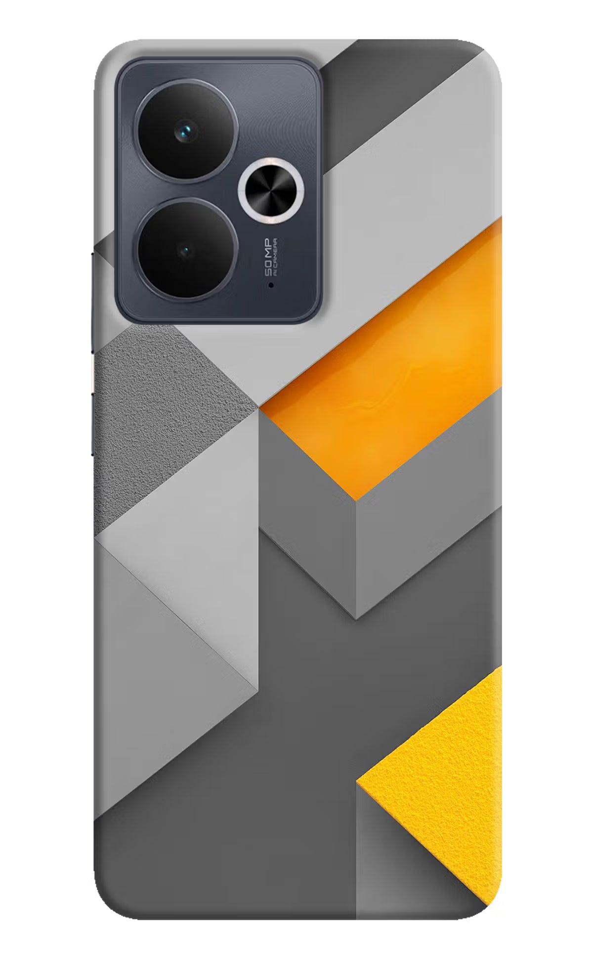 Abstract Realme 14T 5G Hard Case Back Cover by Casekaro