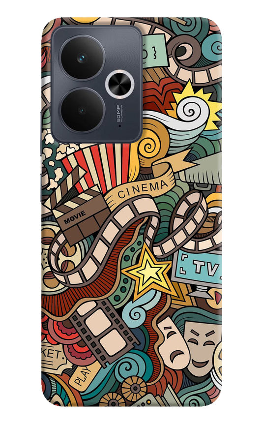 Cinema Abstract Realme 14T 5G Hard Case Back Cover by Casekaro