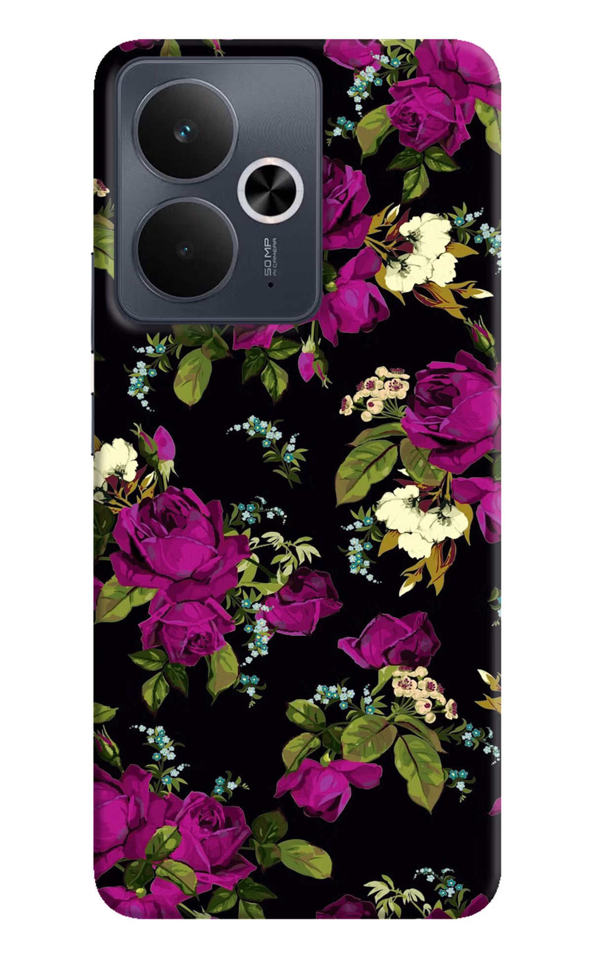 Flowers Realme 14T 5G Hard Case Back Cover by Casekaro